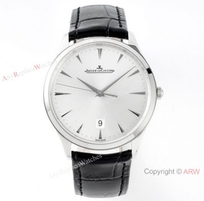 ZF v2 Version Jaeger-LeCoultre Master Ultra Thin Q1288420 Replica Watch Silver Dial